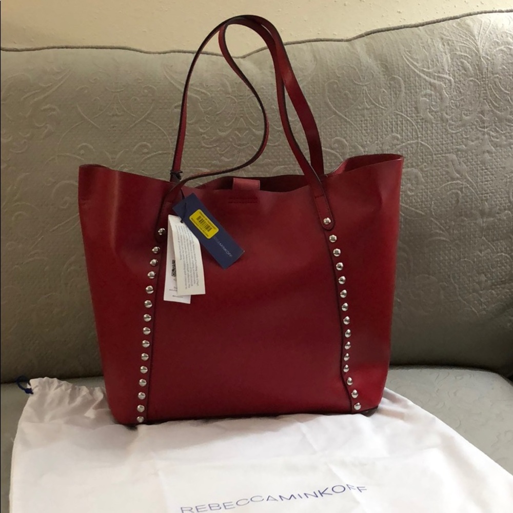 Rebecca Minkoff Red Leather Tote